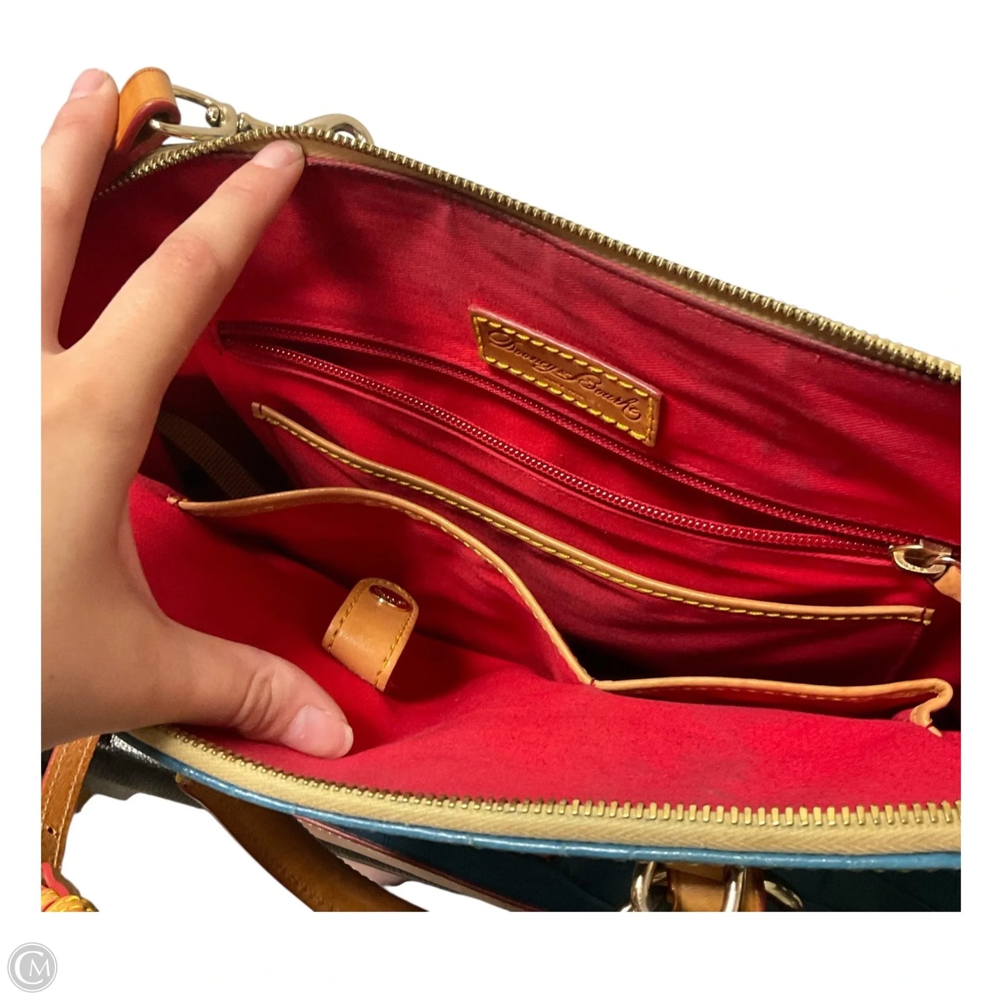 Handbag Designer By Dooney And Bourke, Size: Medium