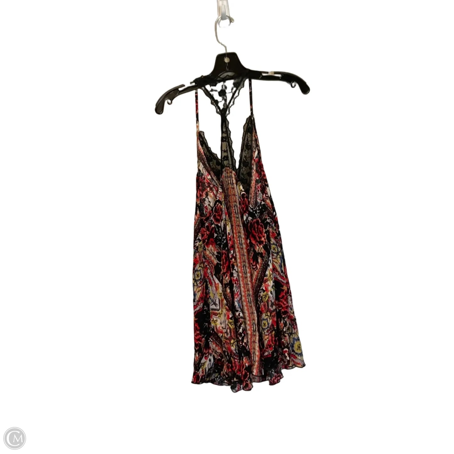 Top Sleeveless By Free People In Black & Red, Size: Sp
