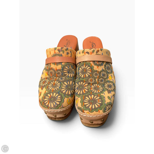 Shoes Heels Block By Free People In Floral Print, Size: 7.5