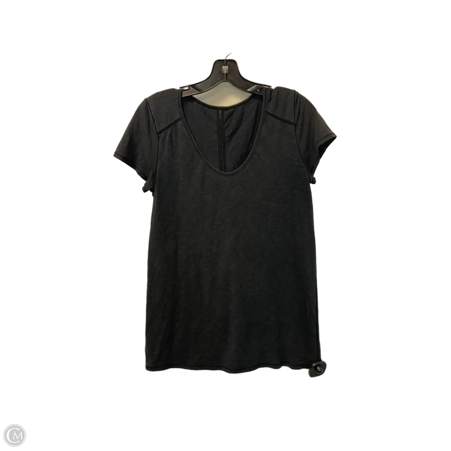 Top Short Sleeve By Lululemon In Black, Size: S