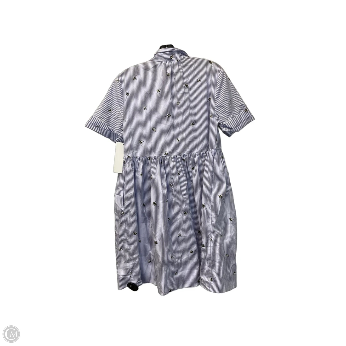 Dress Designer By Kate Spade In Striped Pattern, Size: M