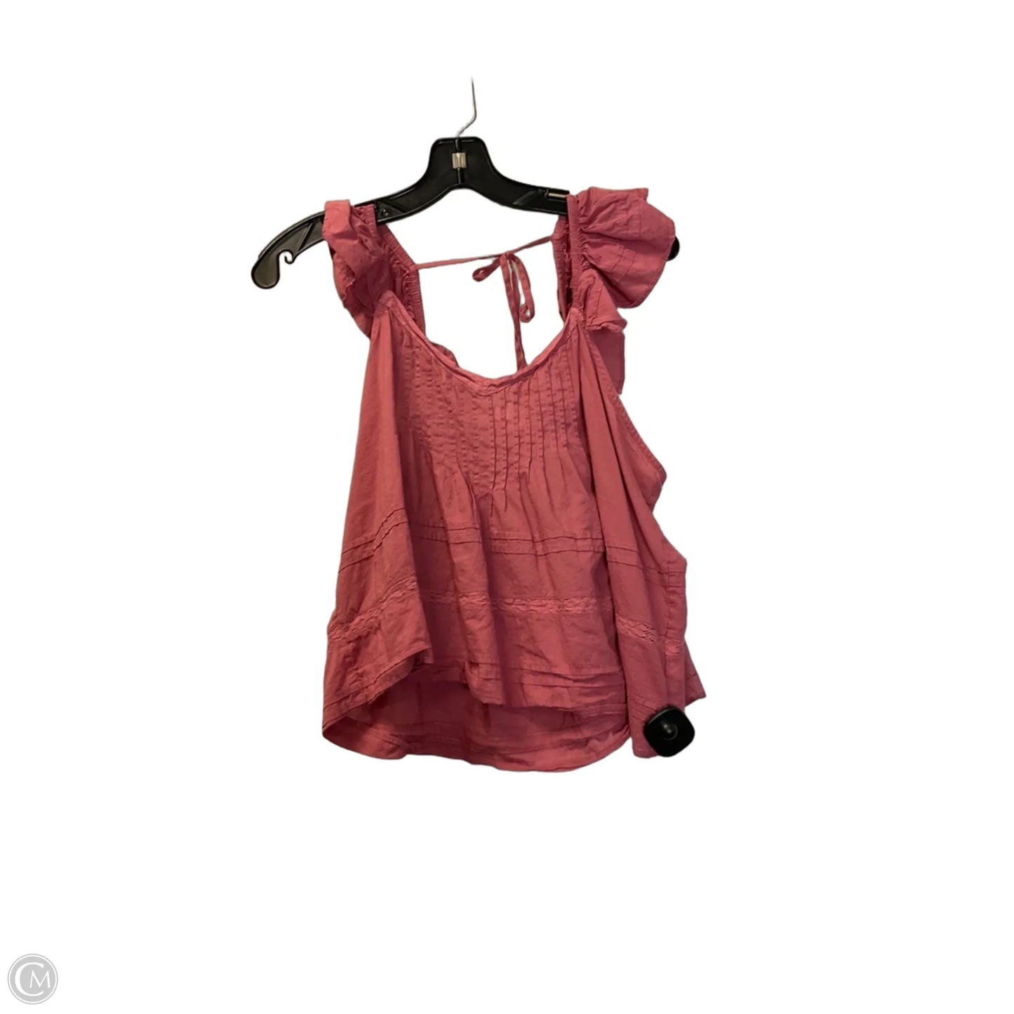 Top Sleeveless By Treasure And Bond In Pink, Size: L