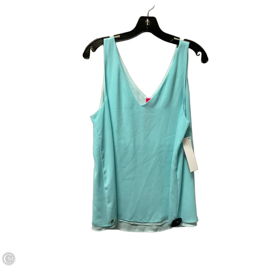 Top Sleeveless Designer By Lilly Pulitzer In Blue, Size: L