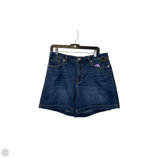 Shorts By Crown And Ivy In Blue Denim, Size: 14
