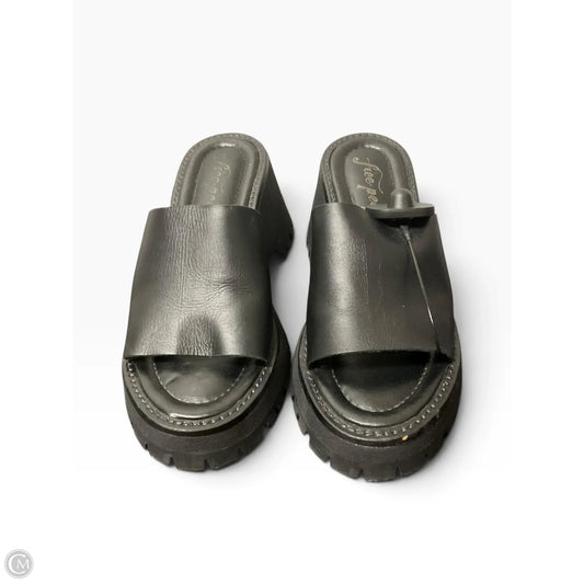 Shoes Heels Platform By Free People In Black, Size: 7