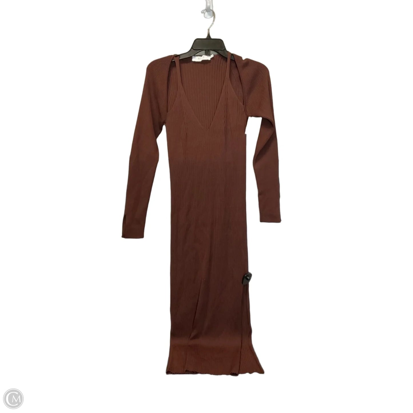 Dress Casual Maxi By Astr In Brown, Size: S