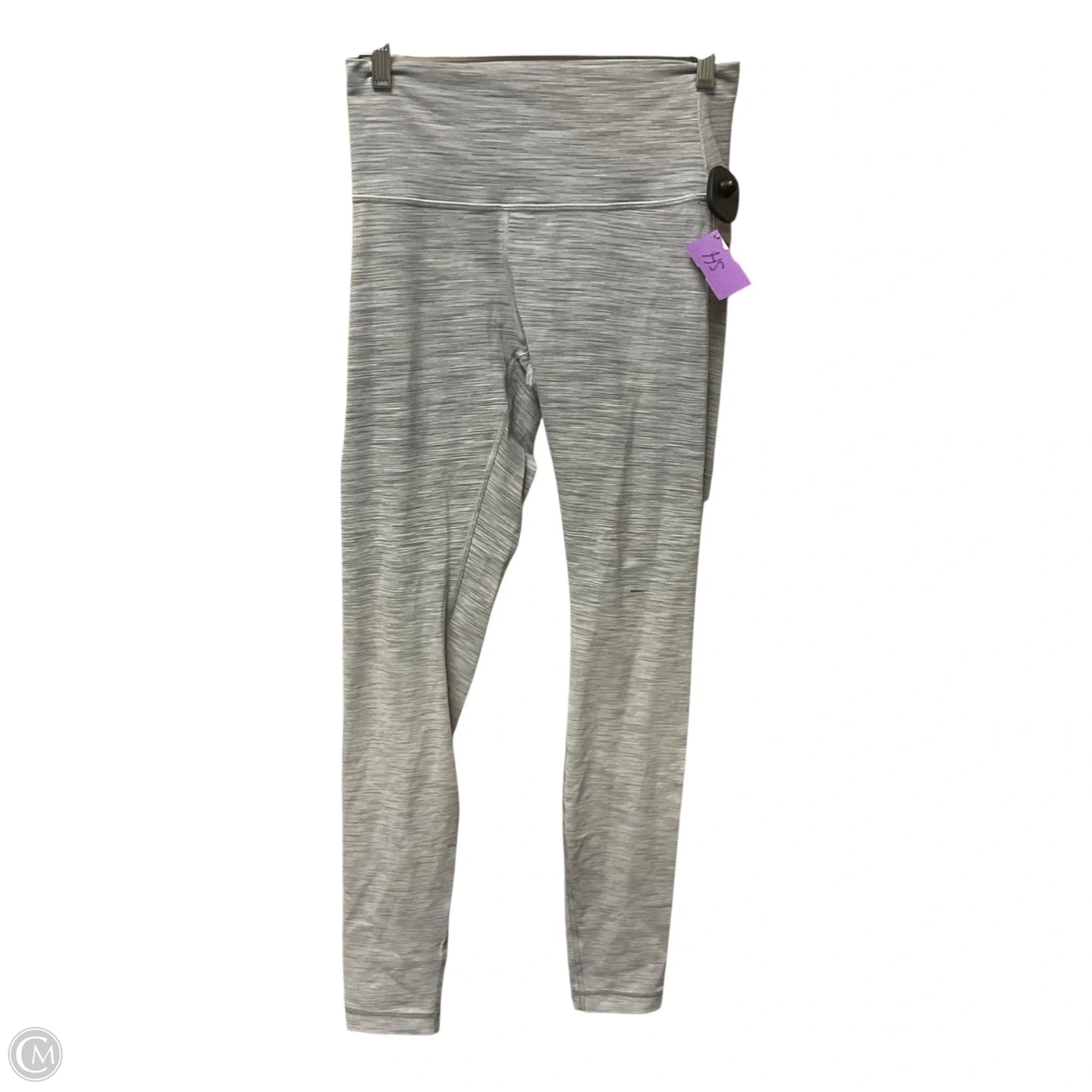 Athletic Leggings By Lululemon In Grey, Size: 8