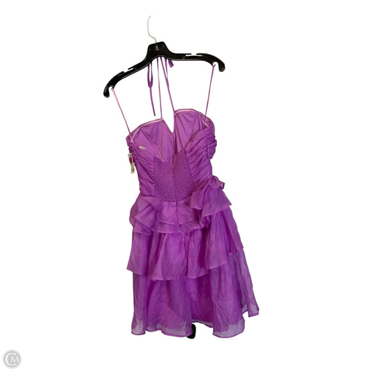 Dress Party Short By Do + Be In Purple, Size: S