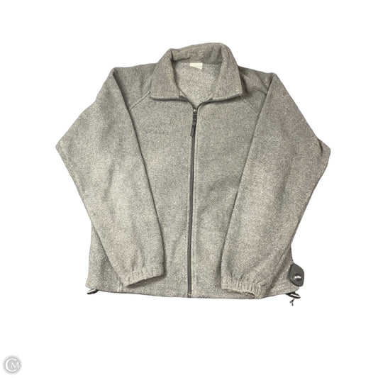 Jacket Faux Fur & Sherpa By Columbia In Grey, Size: M