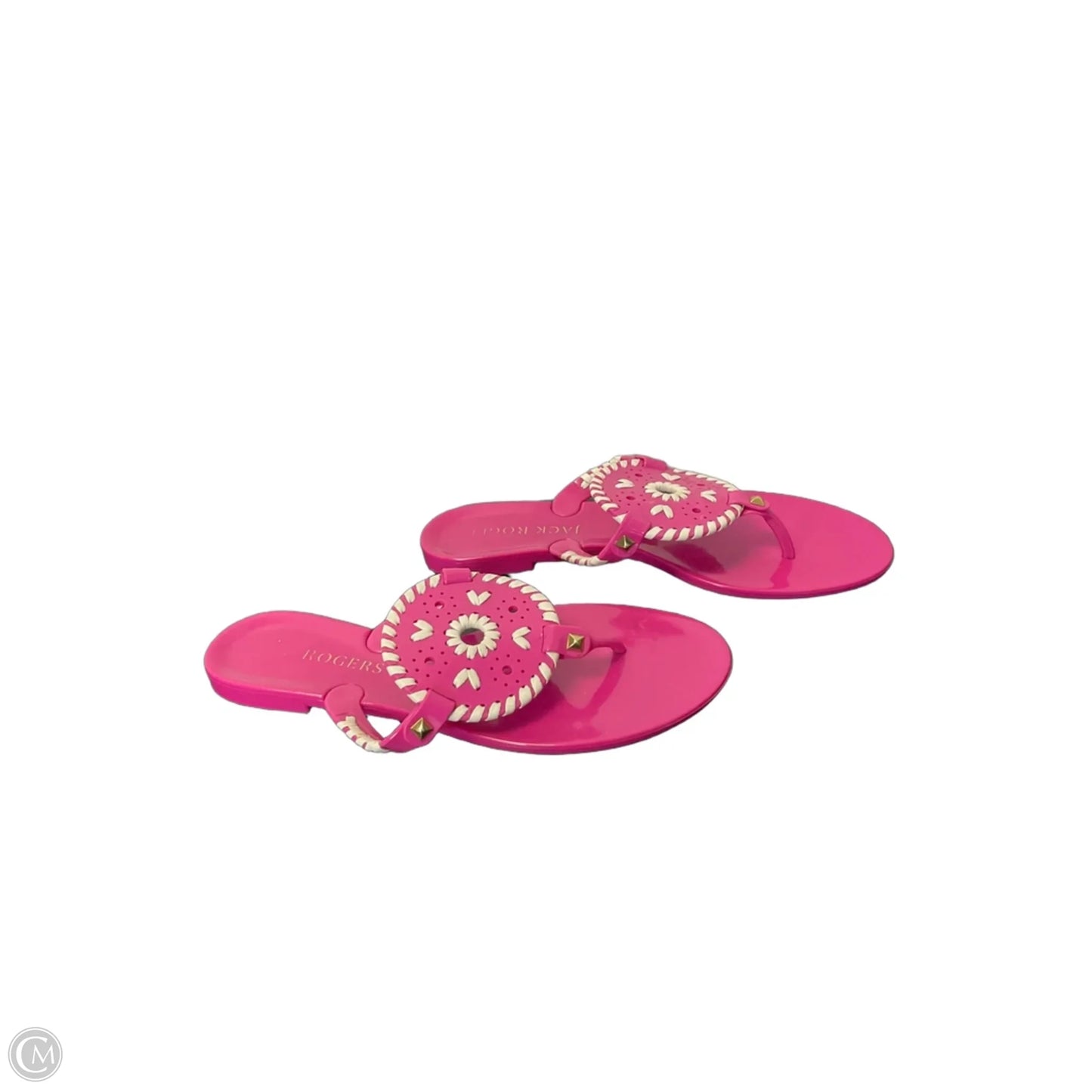 Sandals Flats By Jack Rogers In Pink, Size: 7