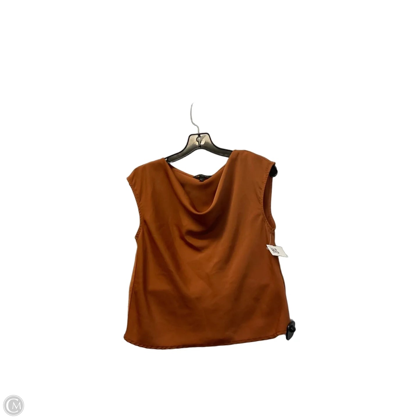 Top Sleeveless By Banana Republic In Brown, Size: Xs