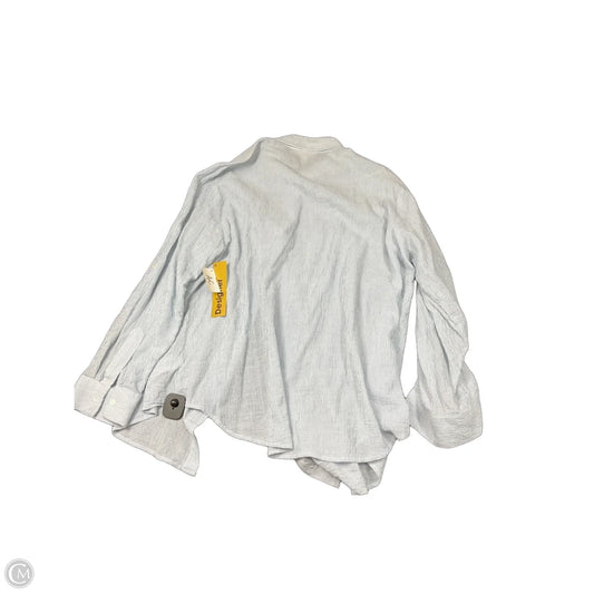 Top Long Sleeve By Michael By Michael Kors In Blue, Size: 2x