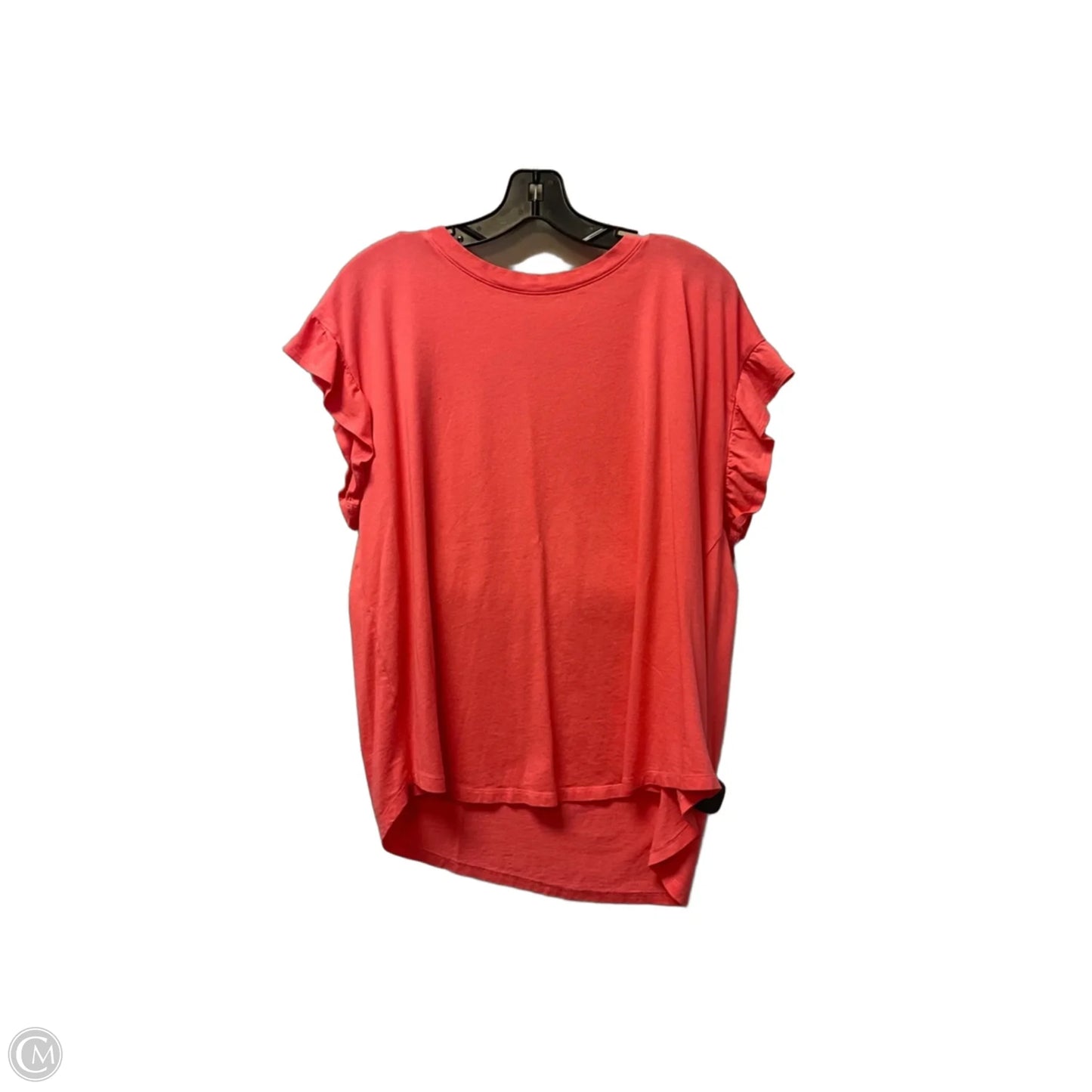 Top Short Sleeve Basic By Crown And Ivy In Pink, Size: 1x