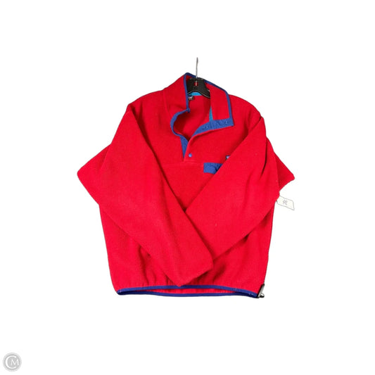 Jacket Fleece By Patagonia In Rose Gold, Size: S