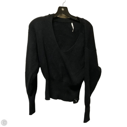Top Long Sleeve By Free People In Black, Size: Xs