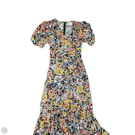Dress Casual Maxi By Clothes Mentor In Floral Print, Size: Xs