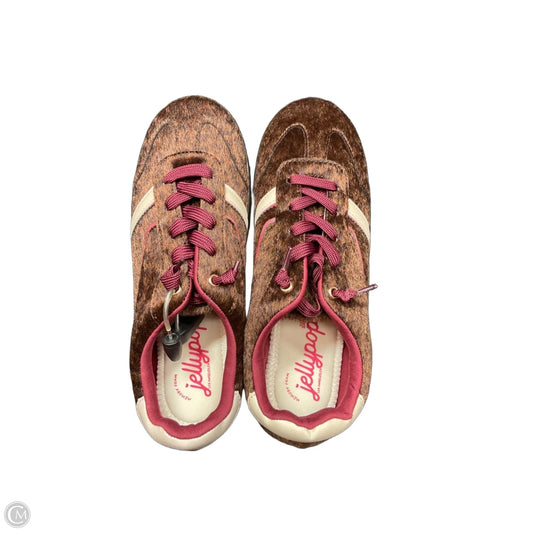 Shoes Sneakers By Jelly Pop In Animal Print, Size: 9