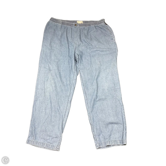 Pants Other By Drapers & Damons In Blue Denim, Size: 2x