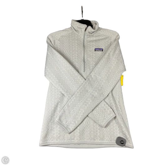 Jacket Fleece By Patagonia In Grey, Size: M