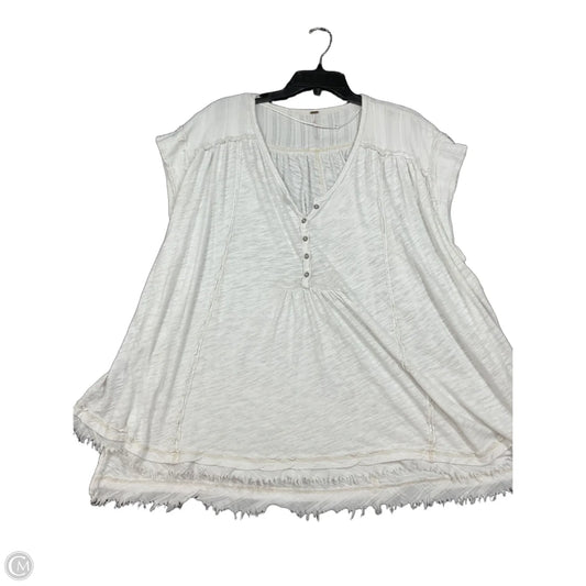Top Short Sleeve Basic By Free People In White, Size: M