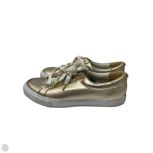 Shoes Designer By Lilly Pulitzer In Gold, Size: 9
