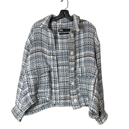Cardigan By Zara In Blue, Size: L
