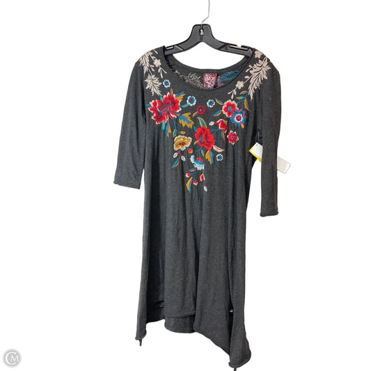 Dress Designer By Johnny Was In Grey, Size: Xs