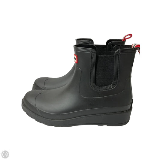 Boots Designer By Hunter In Black, Size: 8