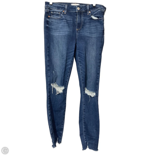 Jeans Skinny By Paige In Blue Denim, Size: 6