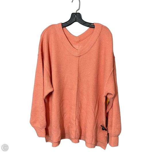 Sweater By Aerie In Orange, Size: L