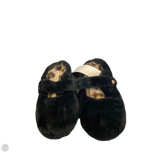 Slippers Designer By Rebecca Minkoff In Black, Size: 7