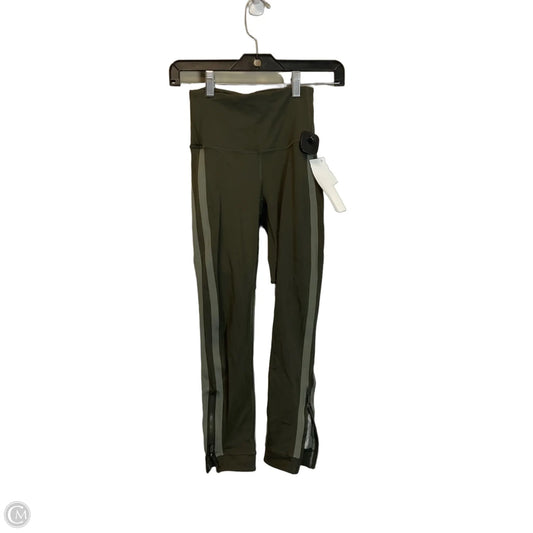 Athletic Leggings By Lululemon In Green, Size: S