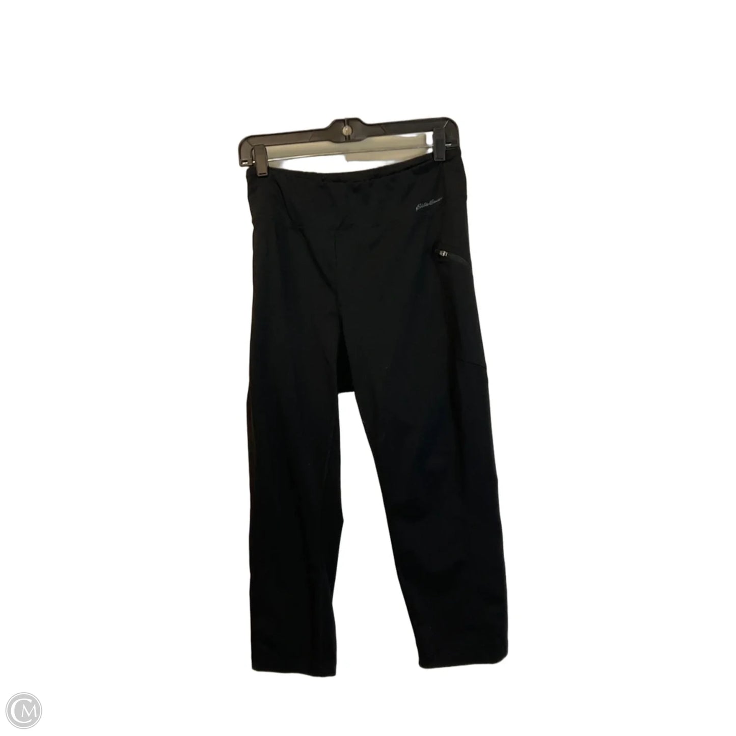 Athletic Leggings By Eddie Bauer In Black, Size: L