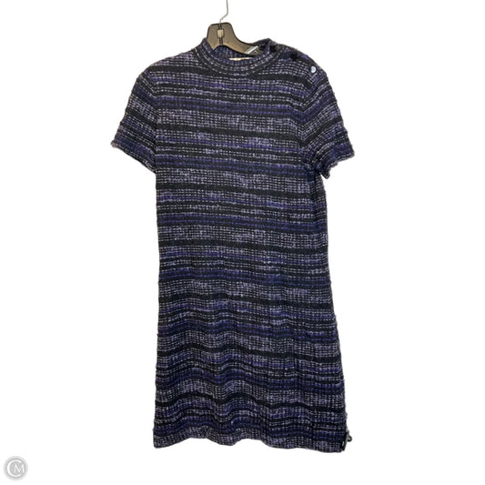 Dress Designer By Kate Spade In Black & Purple, Size: M