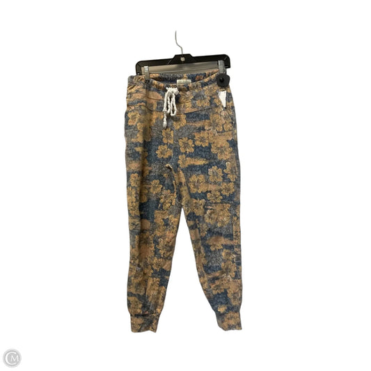 Pants Joggers By Saturday/sunday In Blue & Brown, Size: S