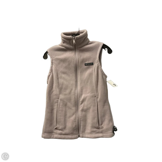 Vest Faux Fur & Sherpa By Columbia In Purple, Size: Xs