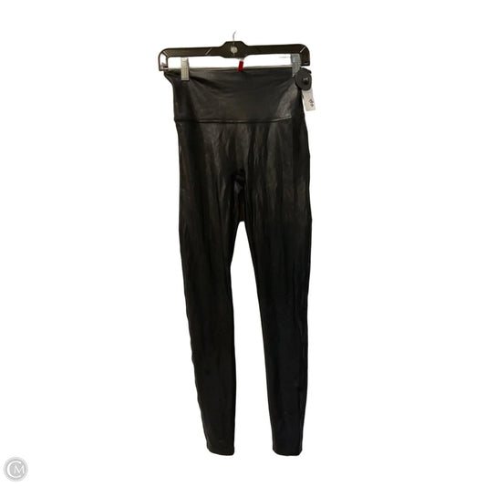 Athletic Leggings By Spanx In Black, Size: M