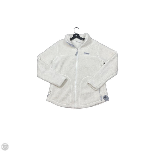 Jacket Fleece By Columbia In Cream, Size: L