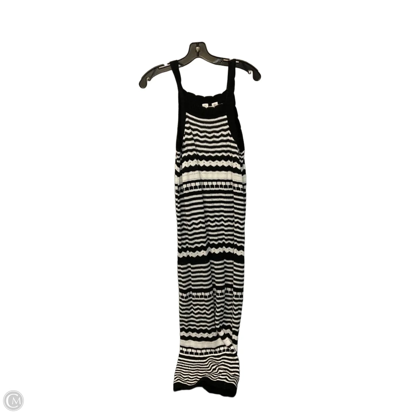 Dress Casual Maxi By Joie In Black & White, Size: S