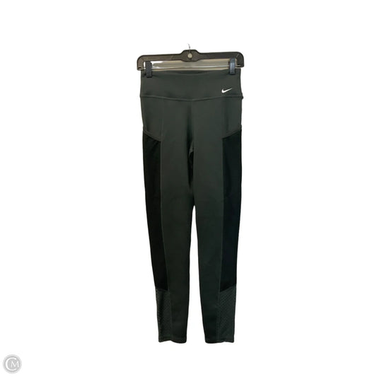 Athletic Leggings By Nike Apparel In Black, Size: S