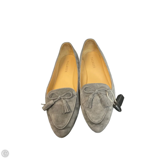 Shoes Flats By Talbots In Grey, Size: 9
