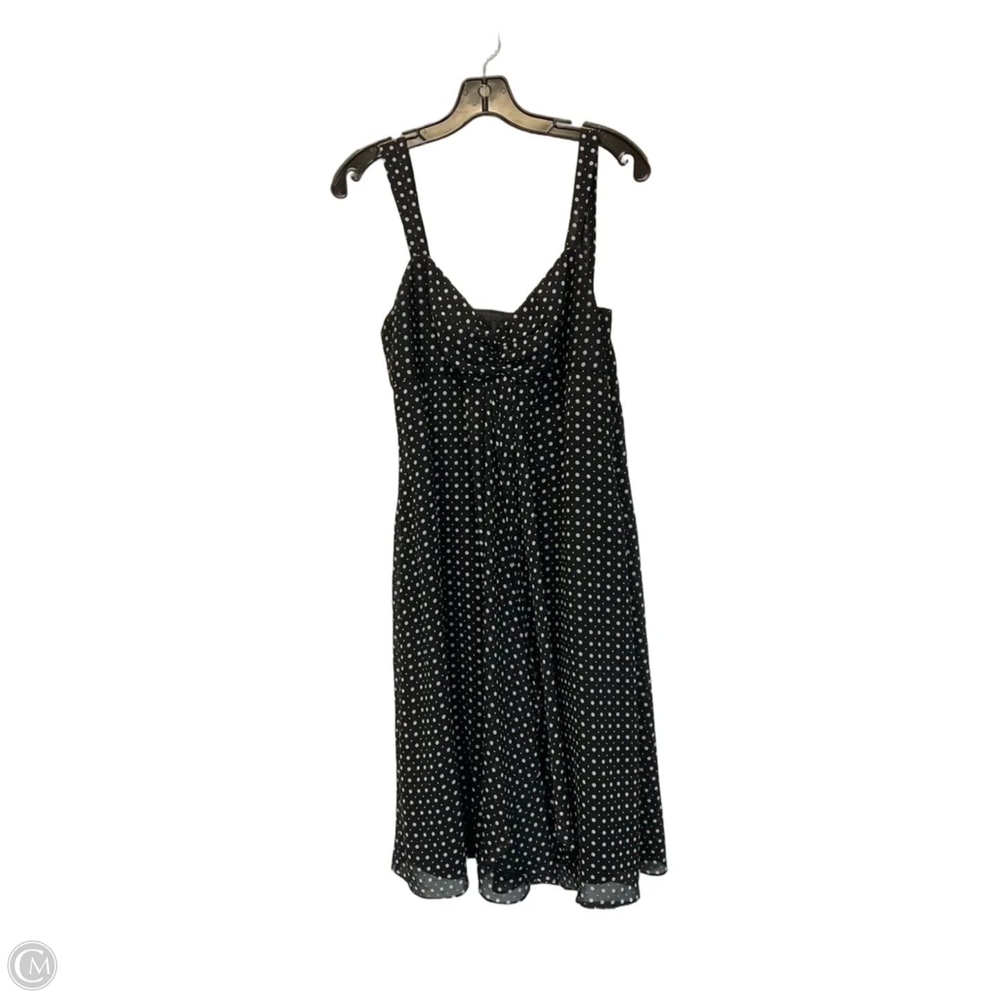 Dress Work By Tahari By Arthur Levine In Polkadot Pattern, Size: 10