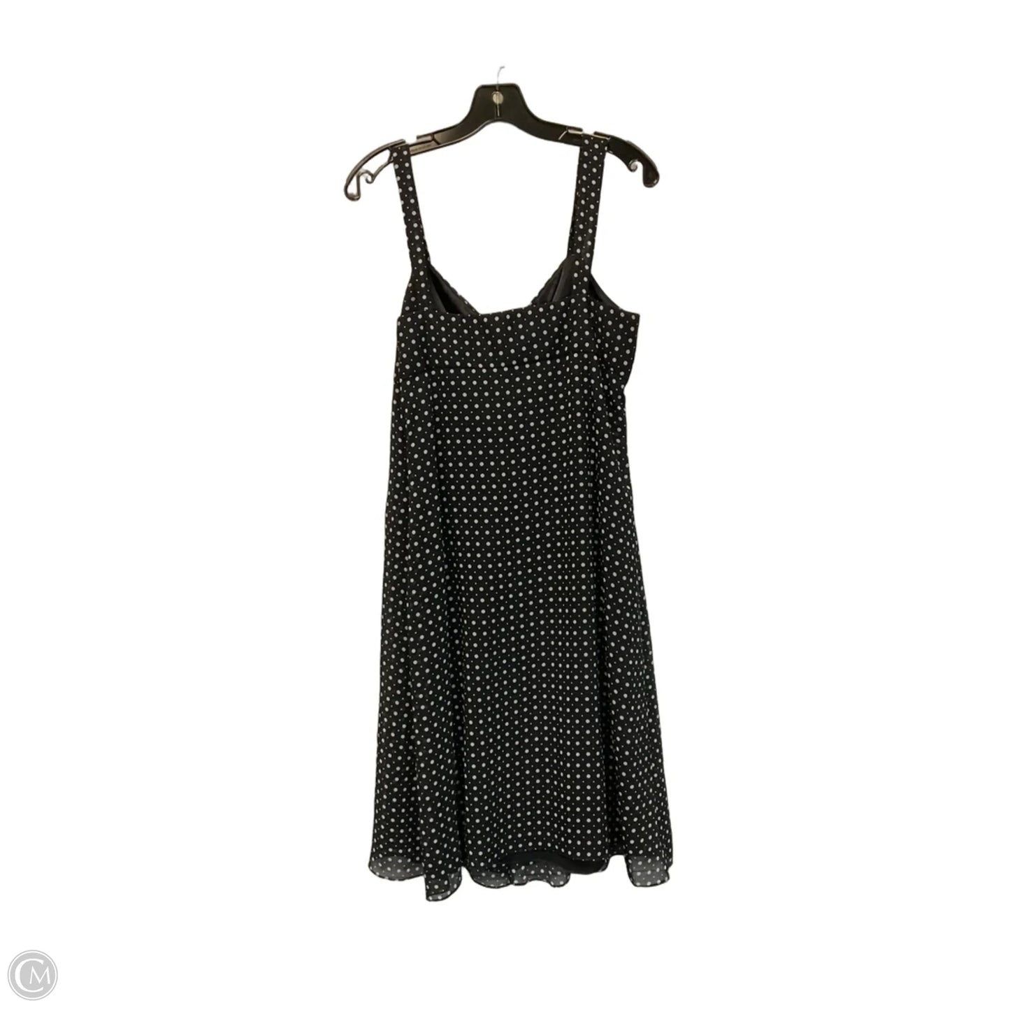 Dress Work By Tahari By Arthur Levine In Polkadot Pattern, Size: 10