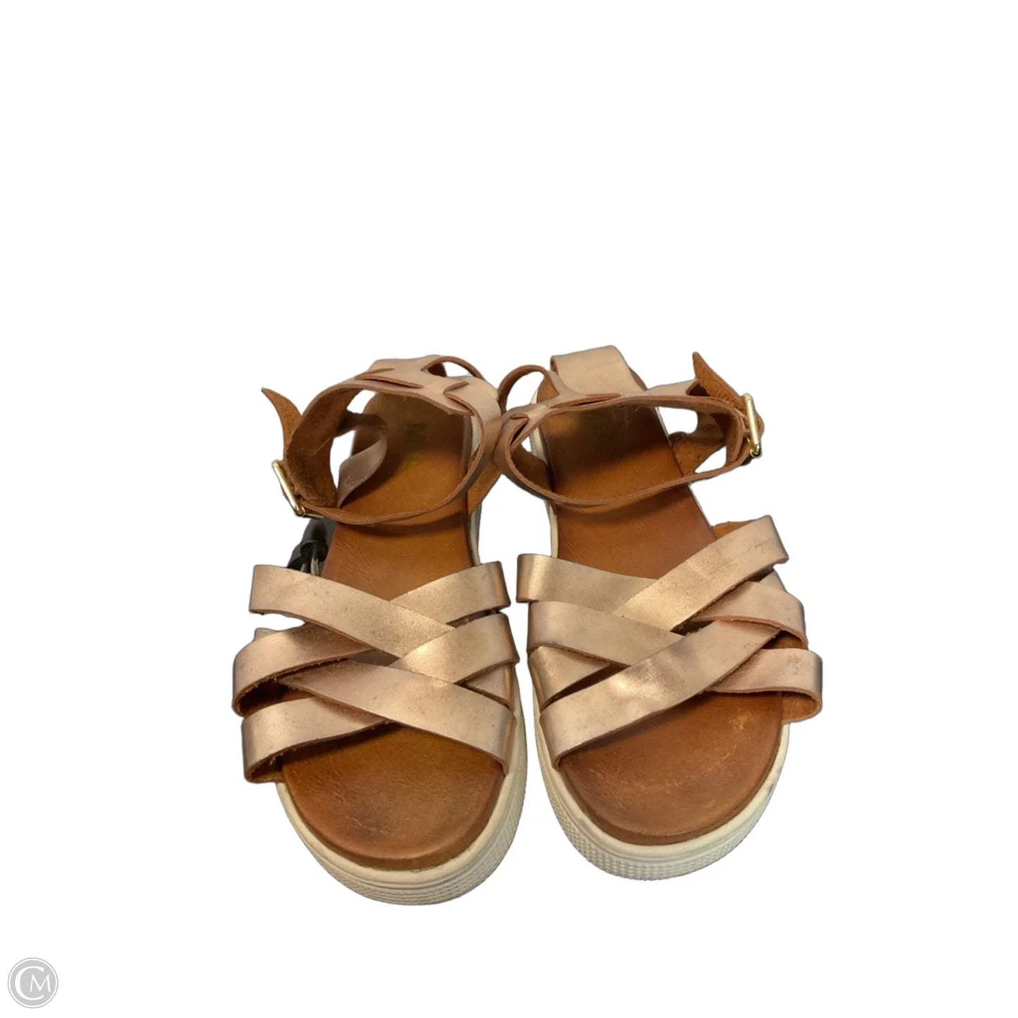 Sandals Flats By Mia In Rose Gold, Size: 9