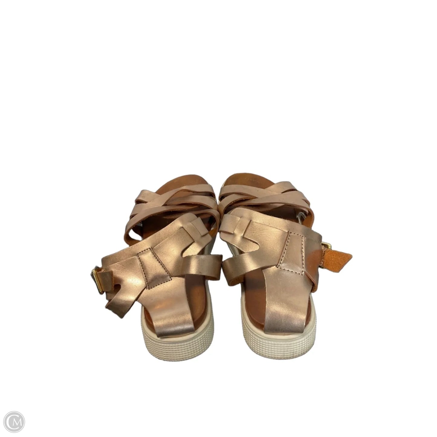 Sandals Flats By Mia In Rose Gold, Size: 9