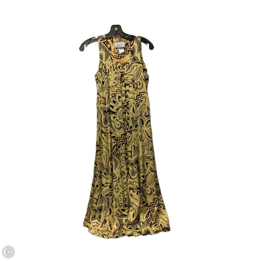 Dress Casual Maxi By Dby In Yellow, Size: S