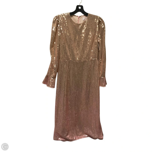 Dress Party Long By Cmb In Gold, Size: Xs