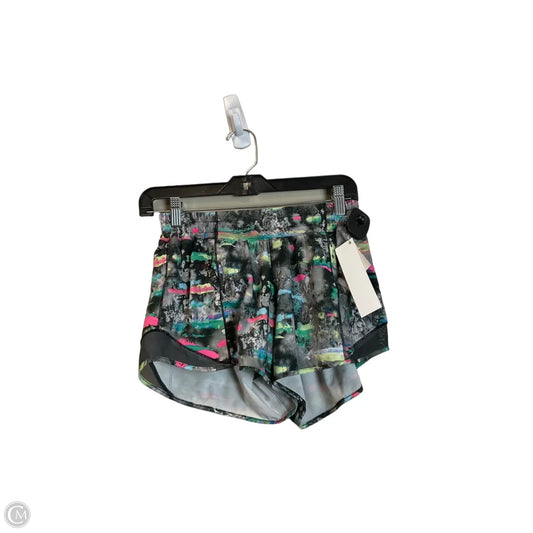 Athletic Shorts By Lululemon In Multi-colored, Size: 6