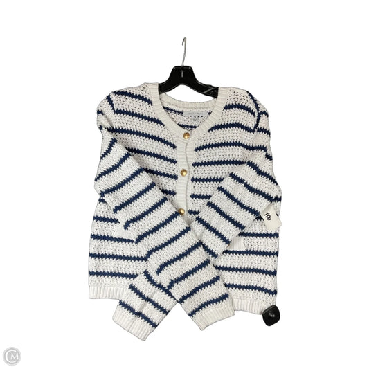 Sweater Cardigan By Cmc In Striped Pattern, Size: Mp