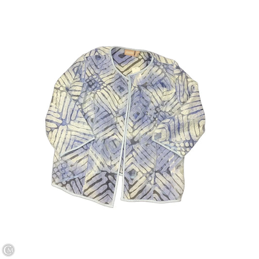 Cardigan By Chicos In Blue, Size: L